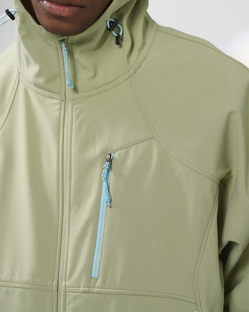 Water-repellent fleece jacket