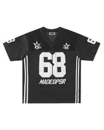 Embroidered sports short sleeves