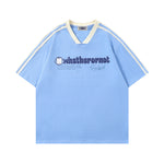 Casual sports style short sleeves