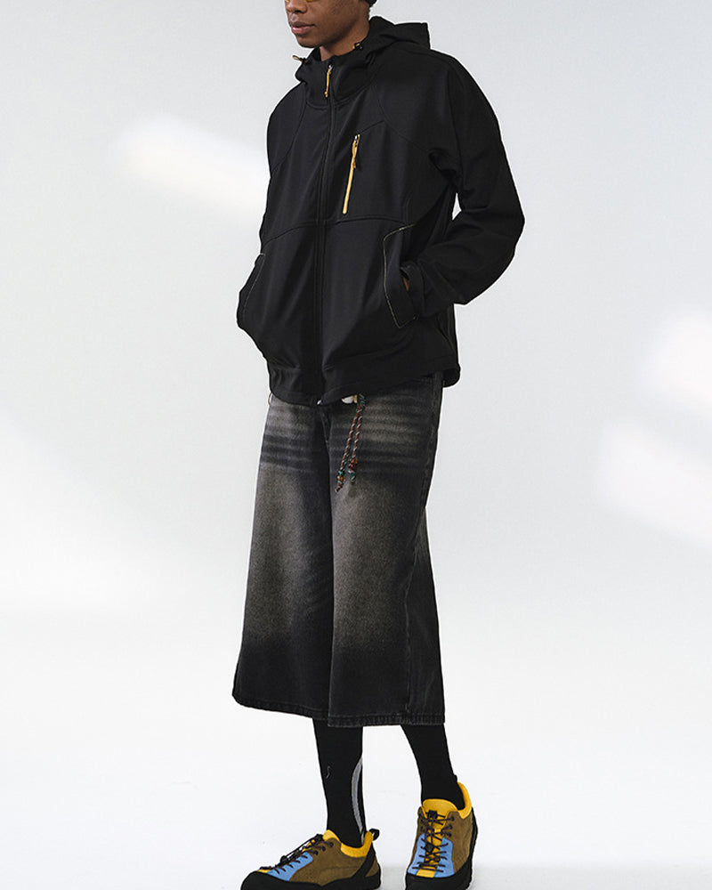 Water-repellent fleece jacket