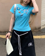 Retro versatile short sleeves (women's)