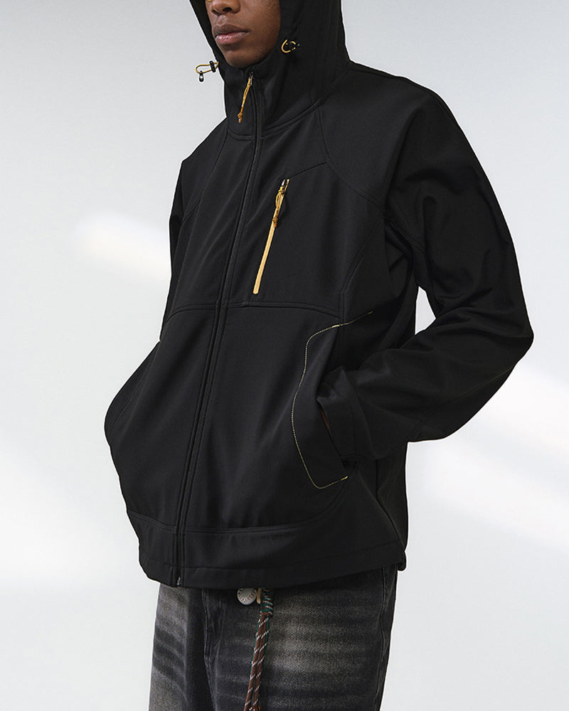 Water-repellent fleece jacket