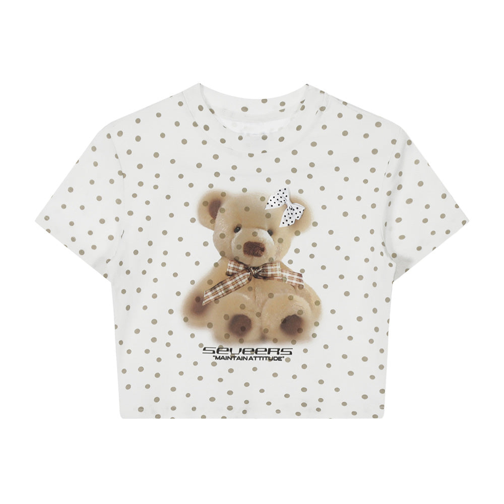 Cute bear short sleeves