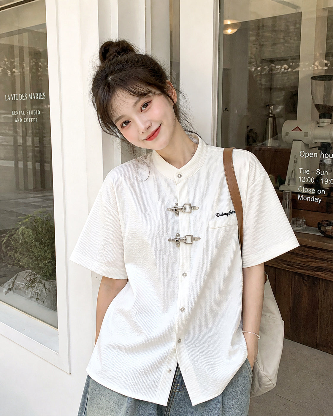 vintage waffle shirt