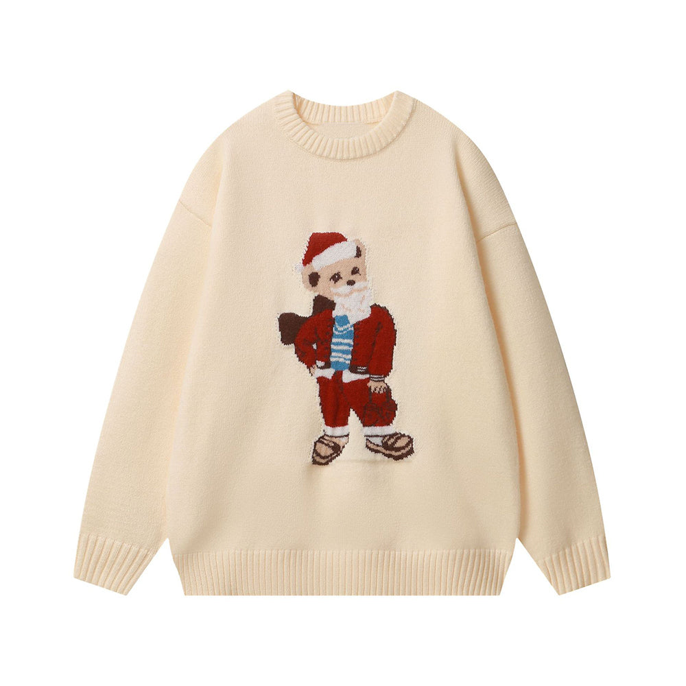 Retro Christmas Cute Couple Sweater