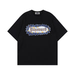 패치워크 자수 반소매