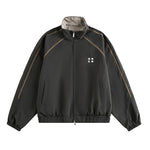 休閑寬鬆情侶外套