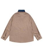 Floral Embroidered Long-Sleeved Shirt