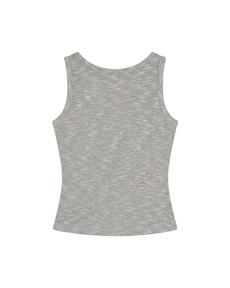 Simple and versatile sleeveless top (women's)