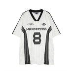 레트로 콘트라스트 반소매