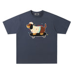 재밌는 강아지 반팔 티셔츠