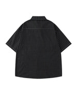 vintage striped short sleeve shirt