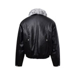 Retro cotton-padded jacket