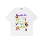 귀여운 프린트의 반소매