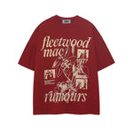 레트로 레터 반팔