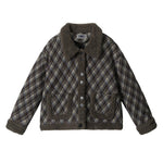 램스울 패치워크 코트