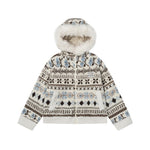 Retro cotton-padded jacket