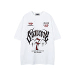 Casual sports print short sleeves