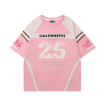 스플라이스 프린트 반소매