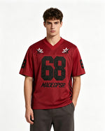 Embroidered sports short sleeves