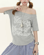 Simple loose short sleeves (women's)