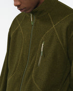 Stand Collar Zip-Up Sweatshirt Jacket