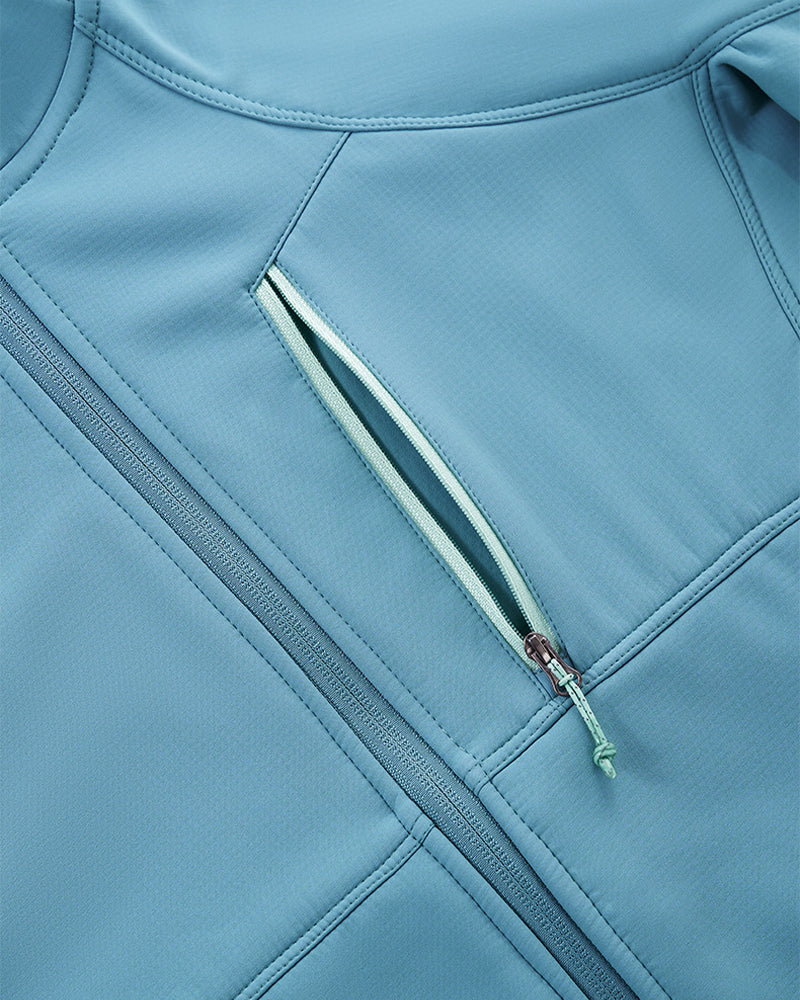 Water-repellent fleece jacket