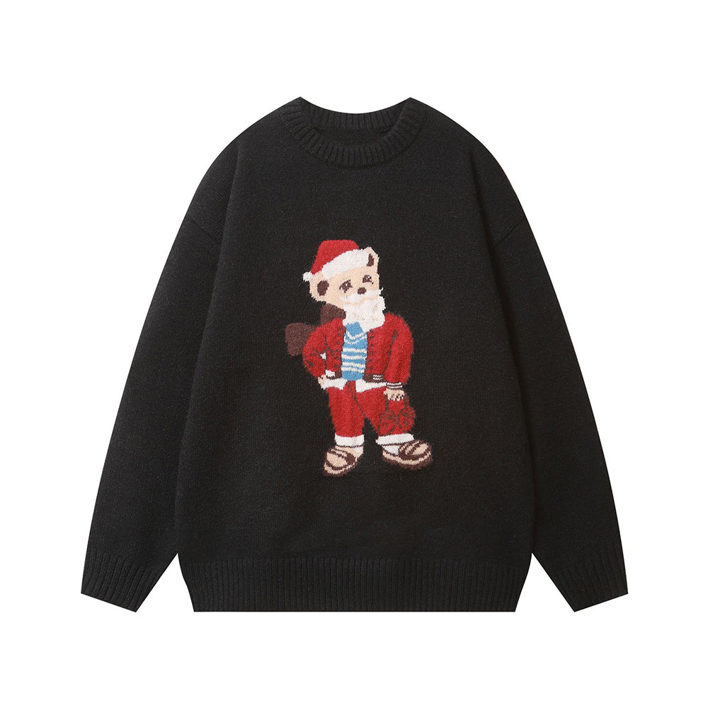 Retro Christmas Cute Couple Sweater