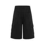 Multi-pocket cargo shorts