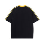 Retro simple loose short sleeves