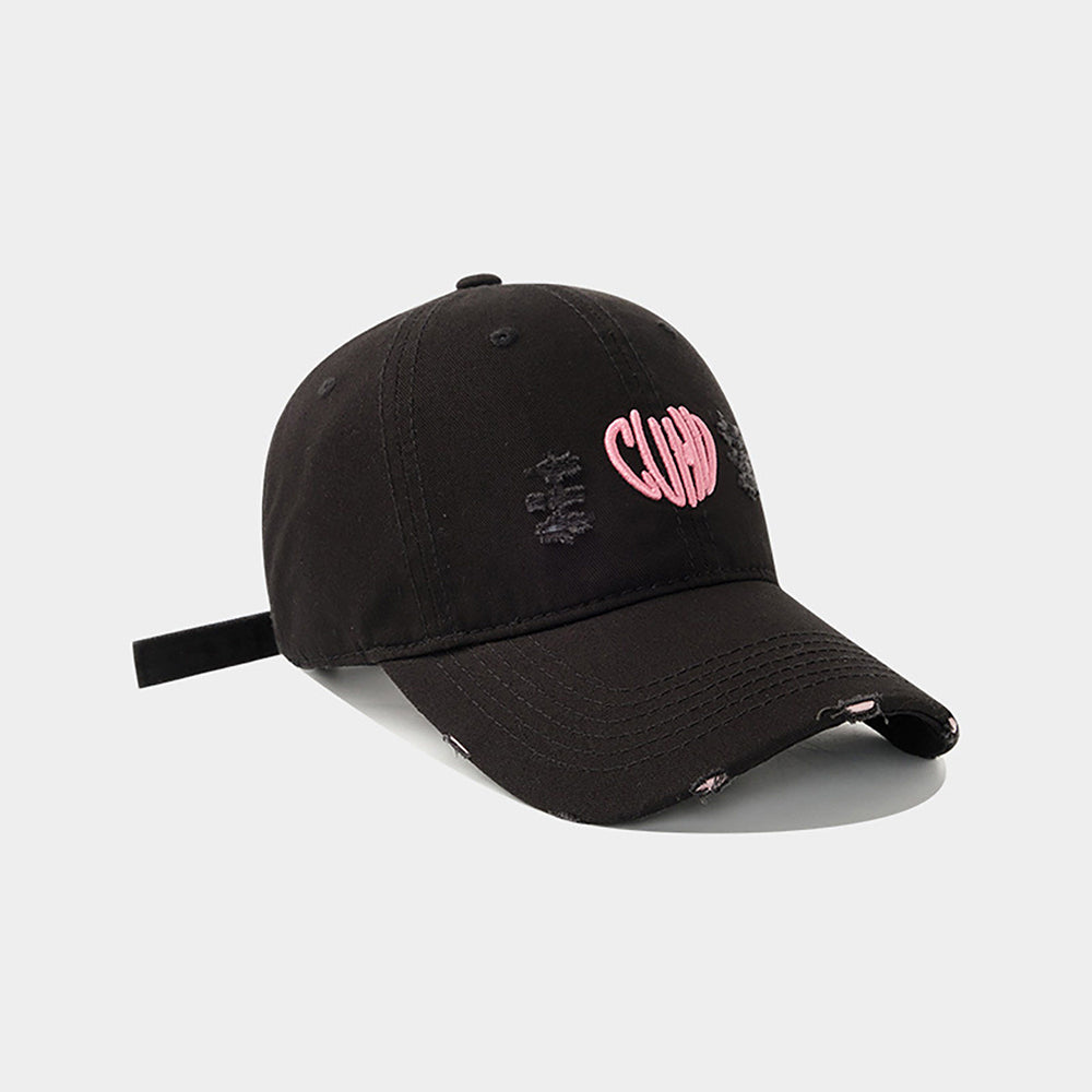 Washed Denim Baseball Cap