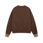 Fake two-piece spliced ​​sweatshirt