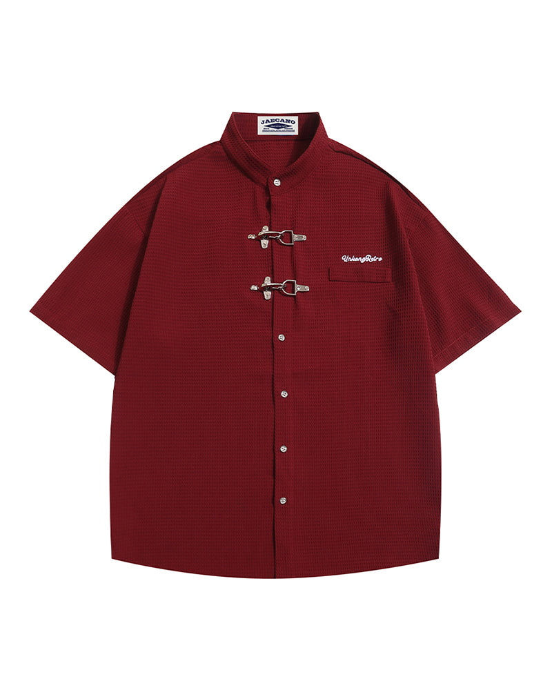 vintage waffle shirt