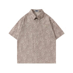 Vintage Floral Tie Shirt