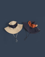 Color-block Sun Hat