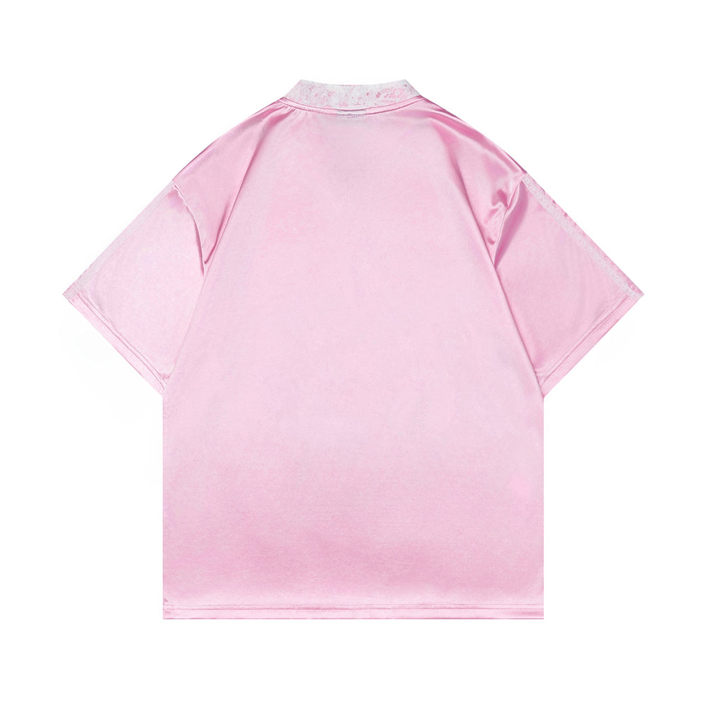 Retro simple short sleeves