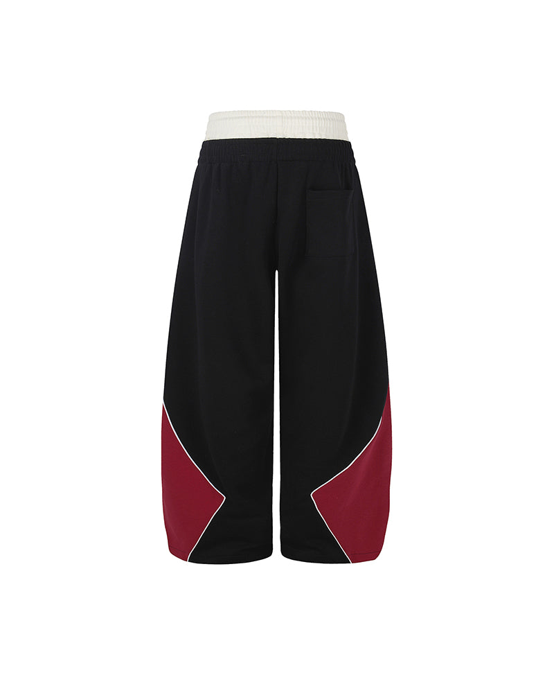 color block track pants