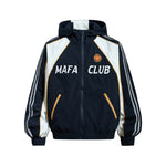 Retro patchwork couple jackets