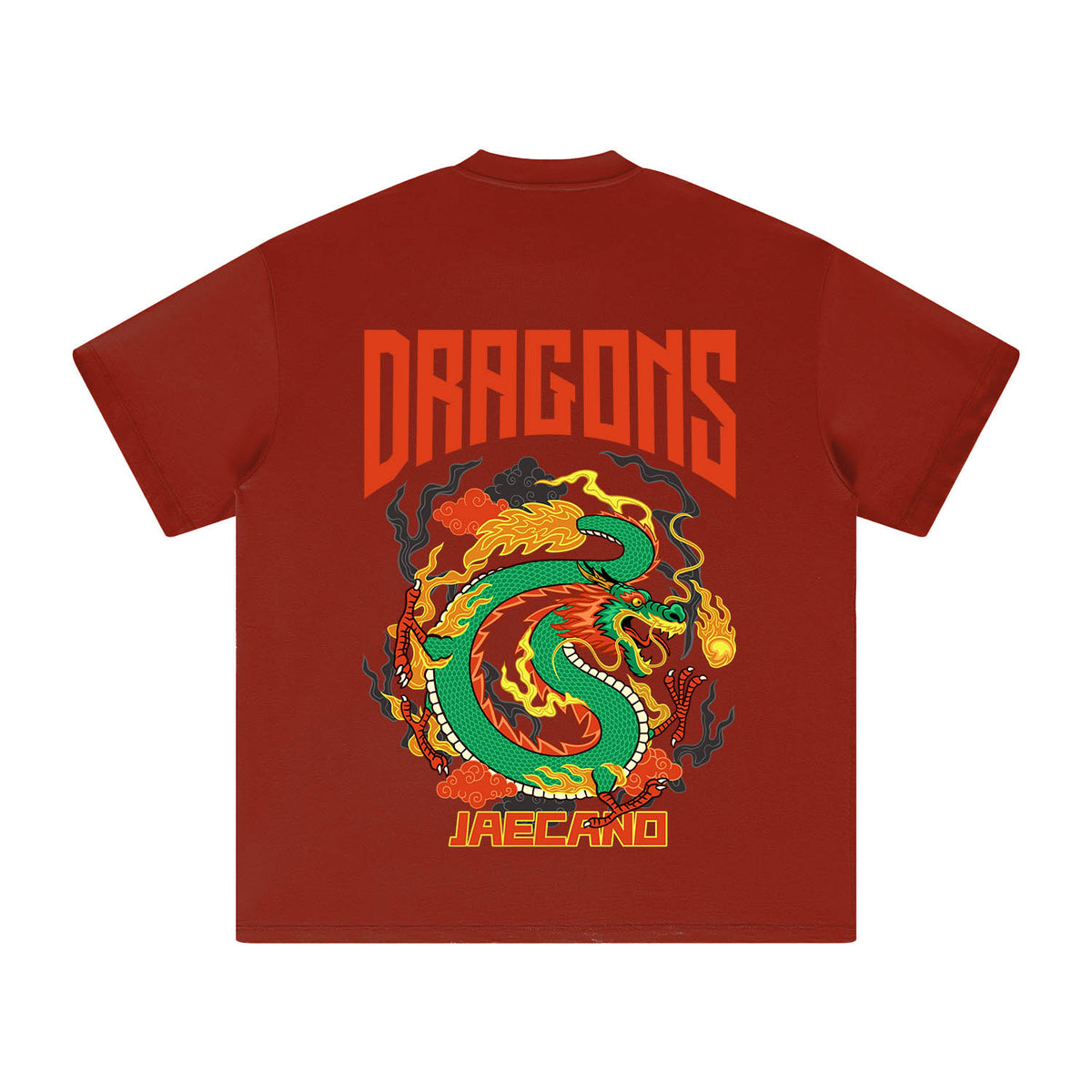 DRAGONoversize couple short sleeves