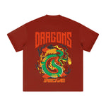 DRAGONoversize情侶短袖