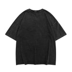 復古做舊水洗短袖