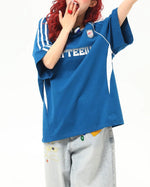 Crew neck short sleeves