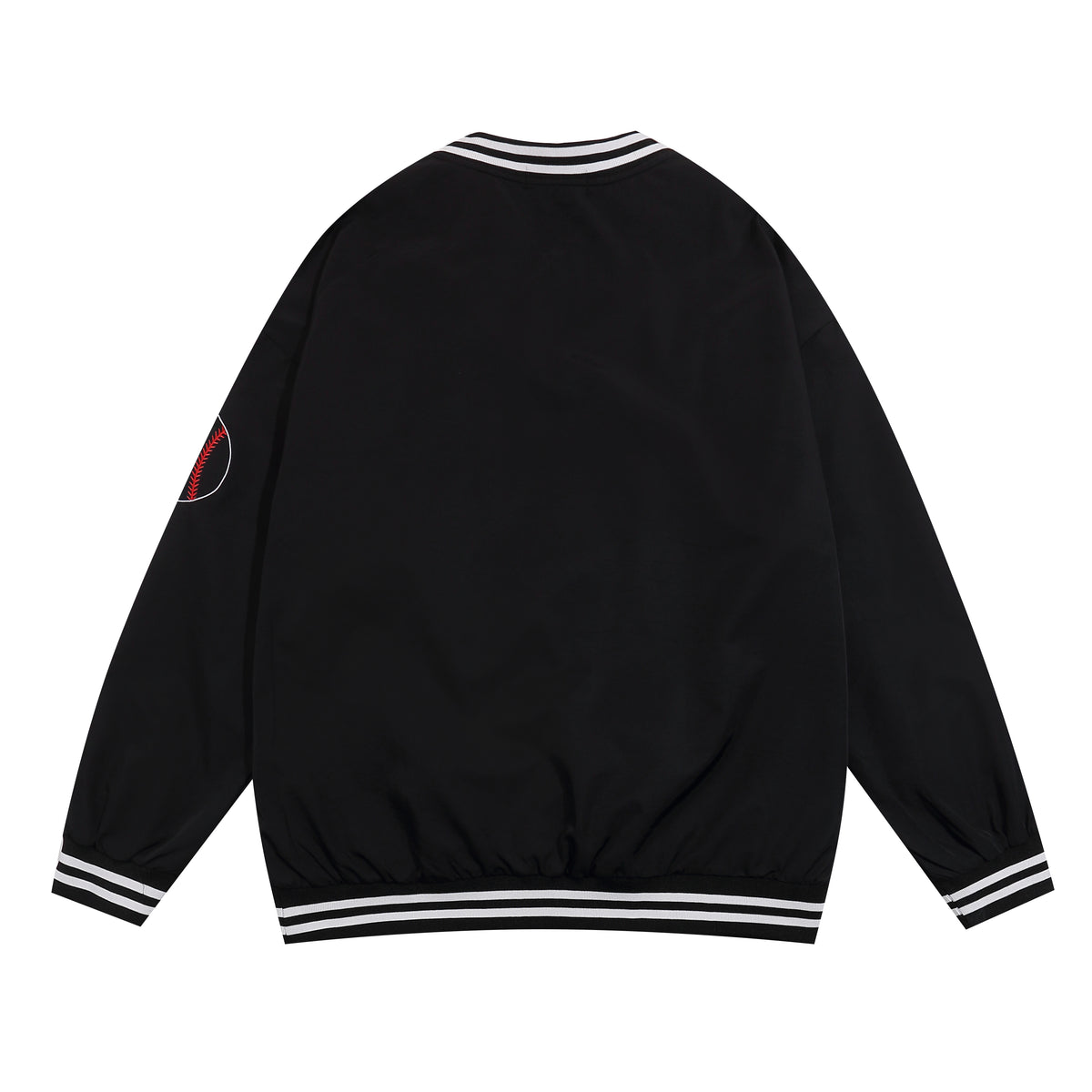 American retro letter long sleeves 