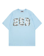 Creative Floral Short Sleeve