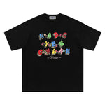 헐렁한 개인화된 반팔