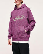 레트로 후드 스웨트셔츠