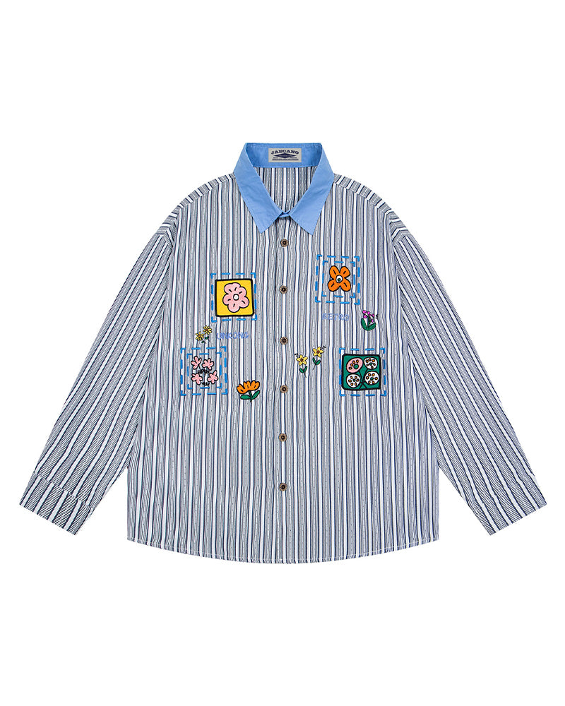 Fun Colorful Long-Sleeved Shirts