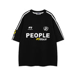 디지털 스트라이프 반팔