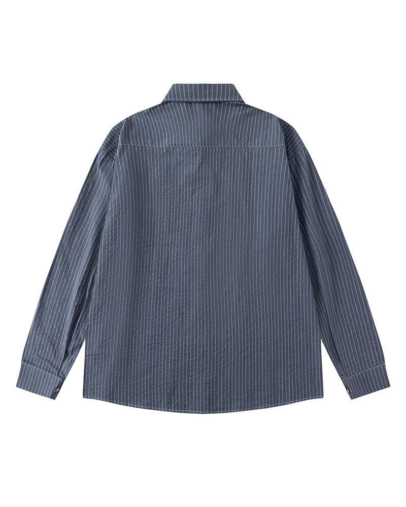 striped long sleeve shirt