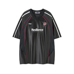 Retro sports short sleeves